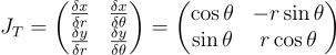 TransformingBetweenDistributionsPolarCoordinates